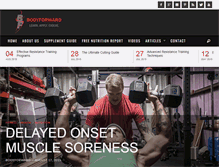 Tablet Screenshot of body-forward.com